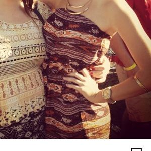 Romper with pockets and waist ties